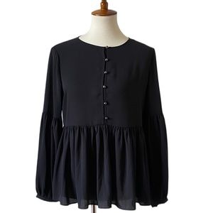 Banana Republic x Olivia Palermo romantic blouse